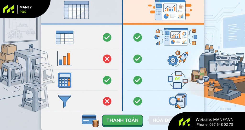 uu diem app quan ly ban hang